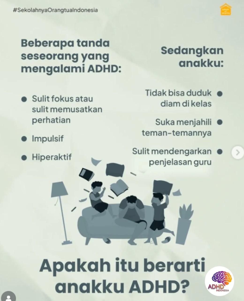 Ciri dan Gejala ADHD pada Anak Usia Dini di Kabupaten Pesisir Selatan