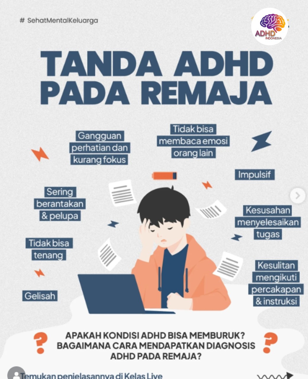 Screening ADHD Non-Diagnostik: Edukasi Awal bagi Orang Tua di Kabupaten Pesisir Selatan